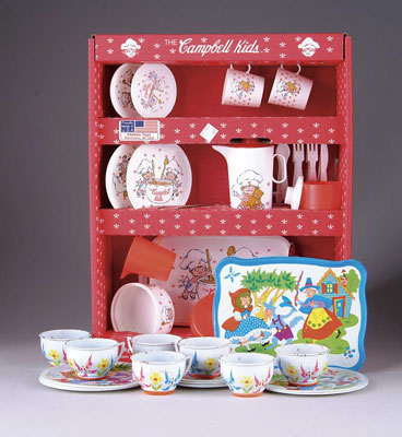 Appraisal: LOT OF CHILDREN S TEA SETS Several plastic and china