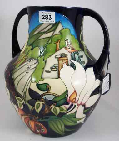 Appraisal: Moorcroft Mediterranean Large Prestige Two Handled Vase Height cm Limited