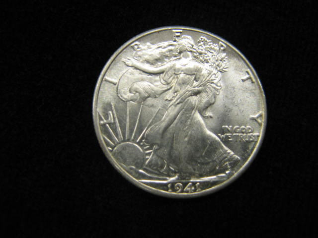 Appraisal: Walking Liberty Half Dollar gem uncirculated