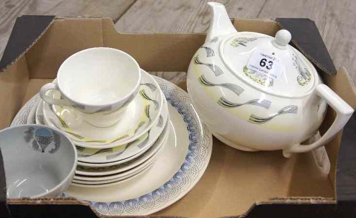 Appraisal: Wedgwood Part Tea Set in the Garden Design designed by