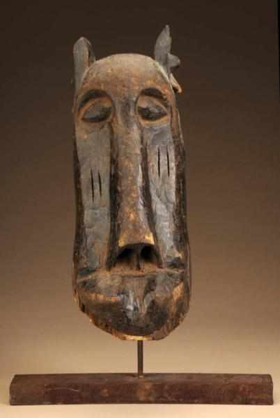 Appraisal: African Mask Description Made of wood Condition Good Size L