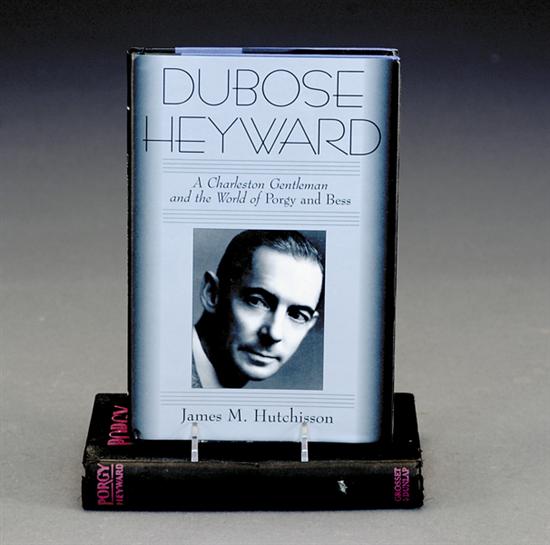 Appraisal: Books DuBose Heyward's Porgy signed with biography Heyward DuBose PORGY