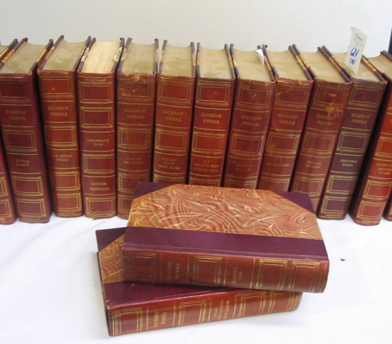 Appraisal: DICKENS' WORKS by Charles Dickens Fifteen volumes the Illustrated Sterling