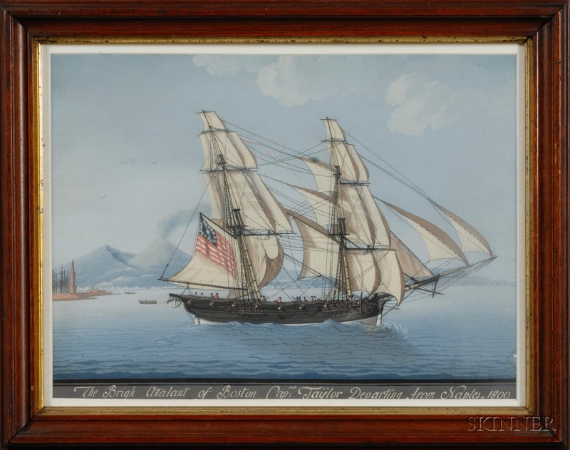 Appraisal: Attributed to Michele Felice Corne Continental American - The Brigh