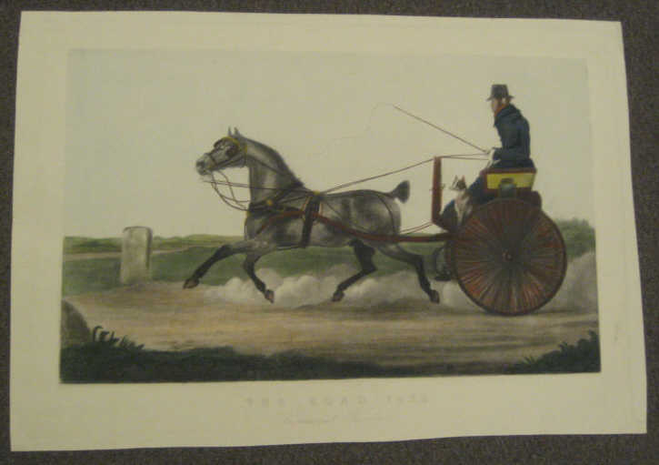 Appraisal: OWEN BAILEY PUBLISHER THE ROAD - COMMERCIAL TRAVELLER colored engraving