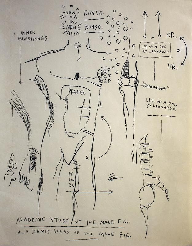 Appraisal: Jean-Michel Basquiat - Jean-Michel Basquiat - Academic Study of the