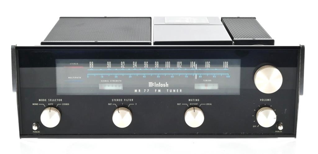 Appraisal: McIntosh solid state MR stereophonic FM tuner Serial Y Box