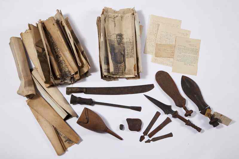 Appraisal: African Missionary's Artifacts and Photographspertaining to the Congo mission undertaken