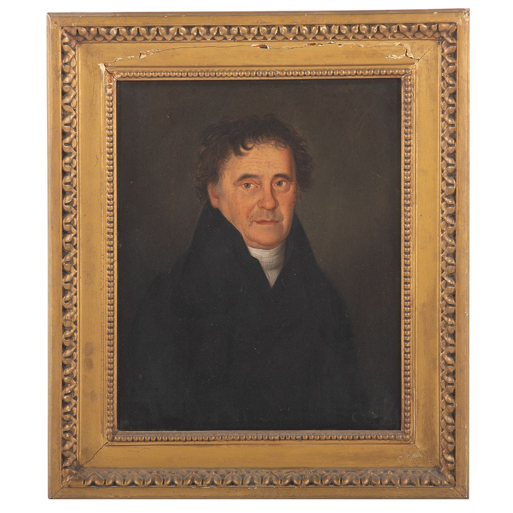 Appraisal: Continental School th c Portrait of a Man oil Possibly