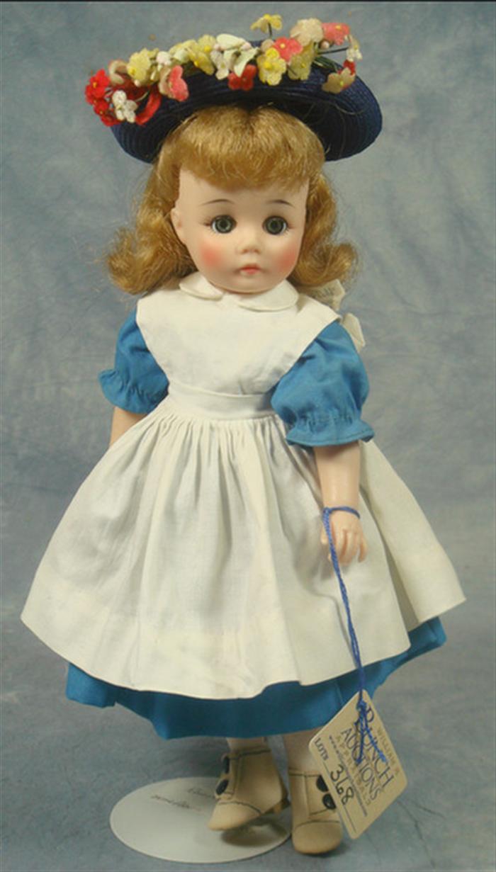 Appraisal: Madame Alexander Renoir Child Doll plastic and vinyl inches tall