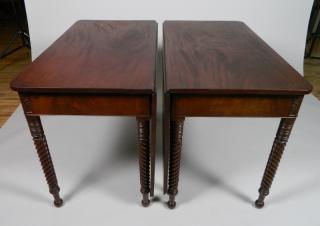 Appraisal: American Sheraton -Part Banquet Table in Mahogany ca - top