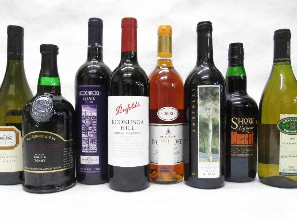 Appraisal: FIFTY-ONE BOTTLE VARIETY OF AUSTRALIAN WINES Amberley Margaret River Shiraz