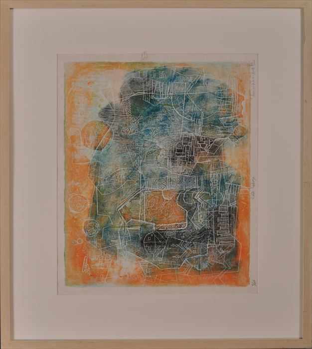 Appraisal: SHOISHI HASEGAWA b PETITE HORLOGE Etching and aquatint in colors