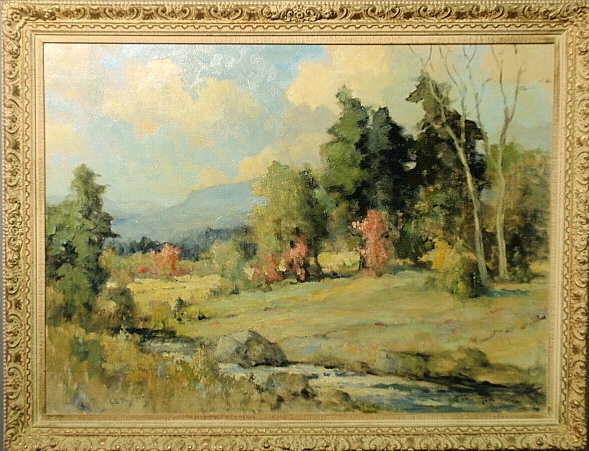 Appraisal: - Buckler Charles E American Massachusetts - oil on canvas