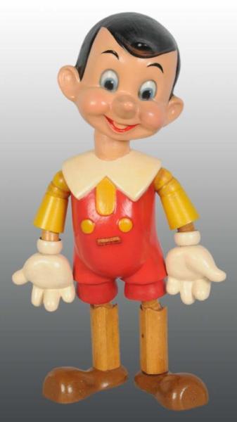 Appraisal: Composition Ideal Jointed Pinocchio Figure Description American Has Pinocchio label