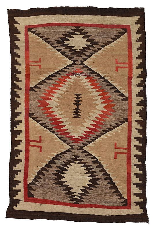 Appraisal: Early Regional Navajo Weaving early to mid th century possibly