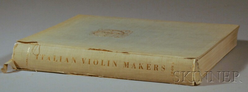 Appraisal: Jalovec K Italian Violin Makers