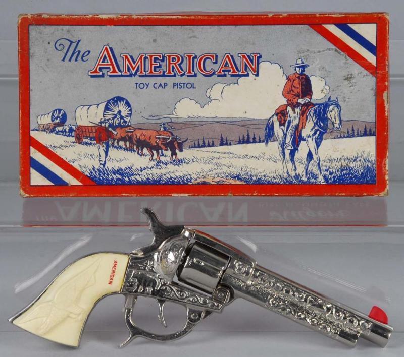 Appraisal: Kilgore American Cap Gun Description Very heavily polished and a