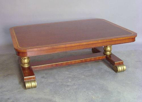 Appraisal: Kindel coffee table h w d