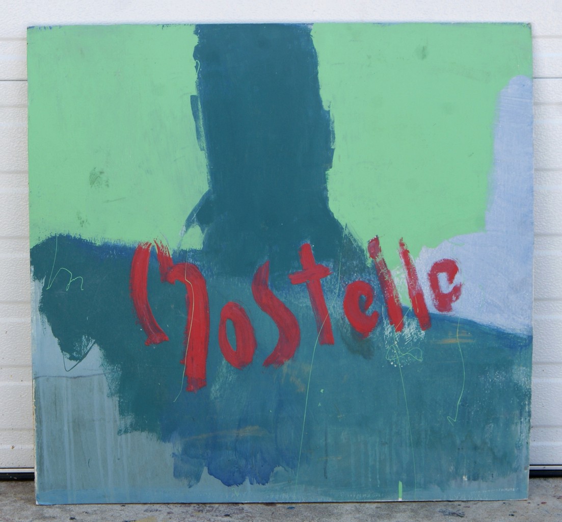 Appraisal: Tom Bostelle American PA - oil on paper board x