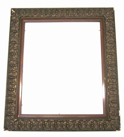 Appraisal: Classically carved and gessoed pine frame late th century