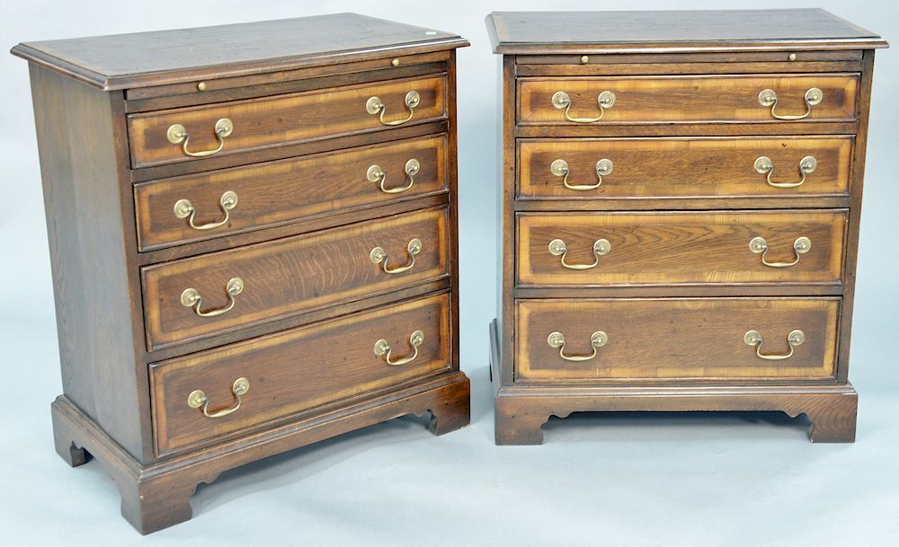 Appraisal: Pair of Bachelors chests ht in wd in Pair of