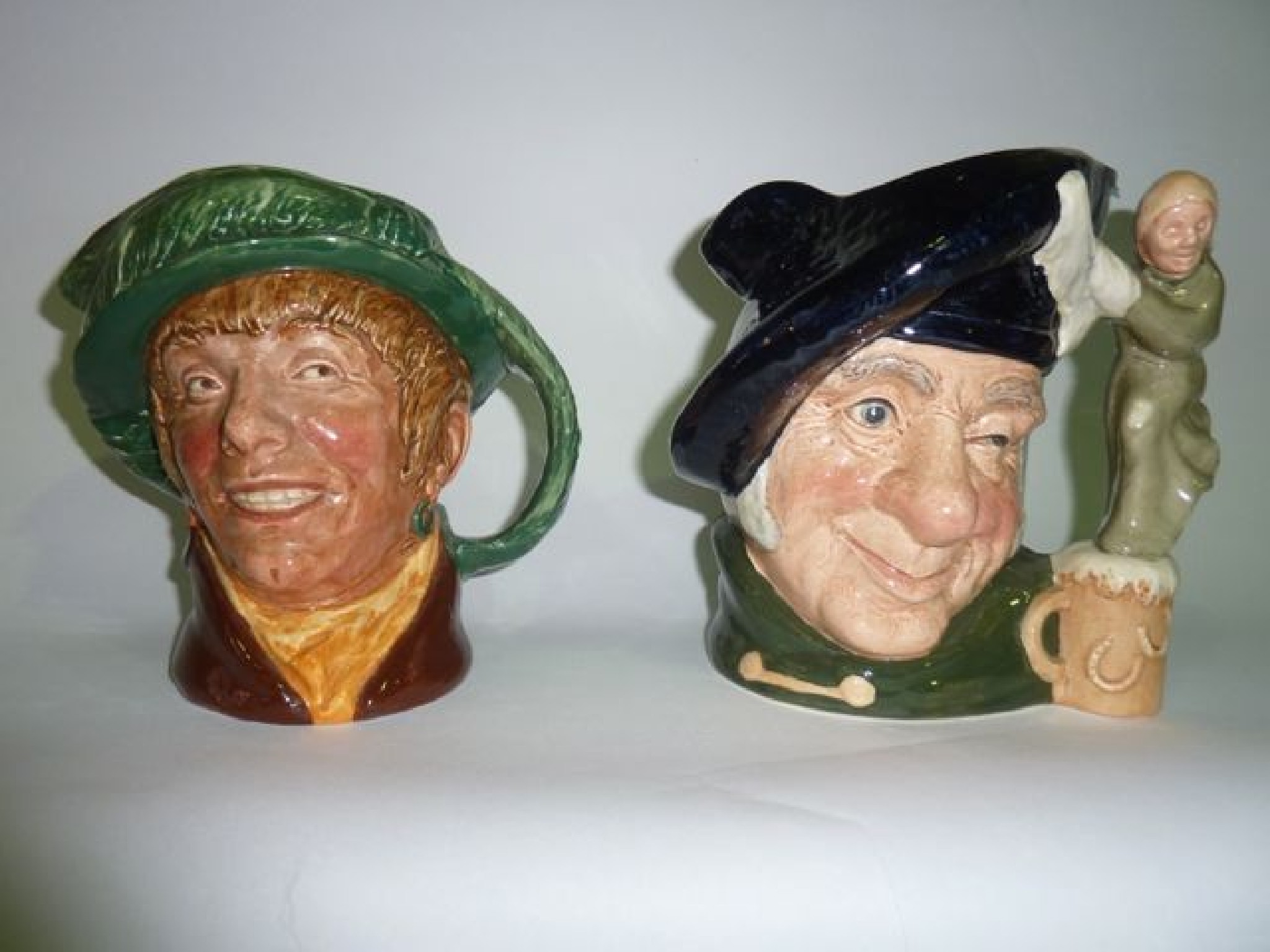 Appraisal: Two large Royal Doulton Character Jugs Tam O'Shanter D and