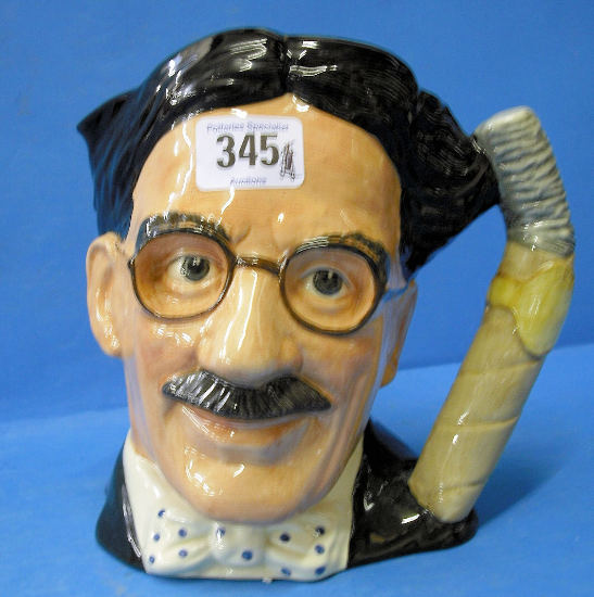 Appraisal: Royal Doulton large Character Jug Groucho Marx D from the