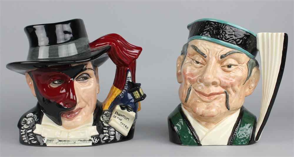 Appraisal: ROYAL DOULTON OPERETTA CHARACTER JUGS 'THE PHANTOM OF THE OPERA'