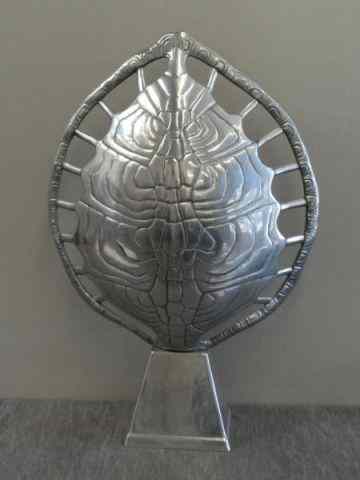 Appraisal: Arthur Court Midcentury Cast Aluminum TortoiseLamp From a Manhattan NY