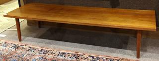 Appraisal: Mid Century Modern low table Mid Century Modern low table