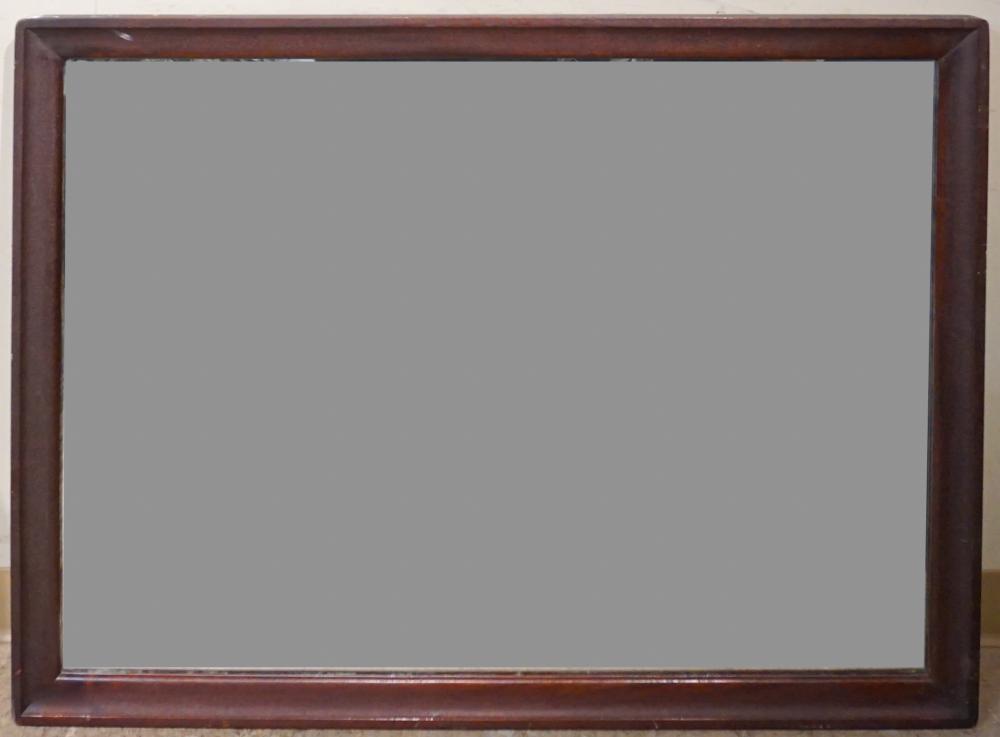 Appraisal: Contemporary Mahogany Mirror x in x cm