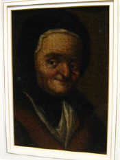 Appraisal: Portrait of an Old Lady' Possibly Dutch or German Oil