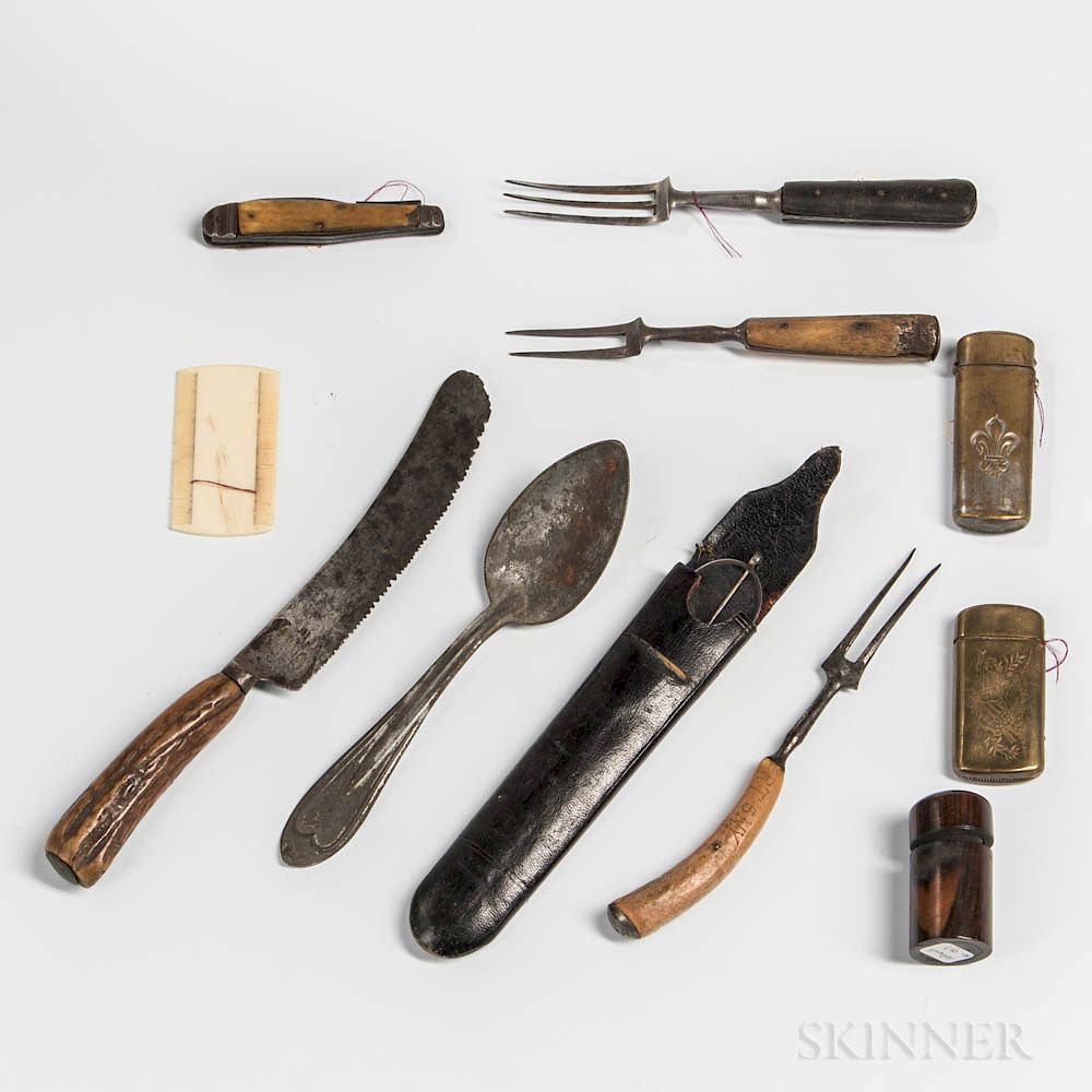 Appraisal: Group of Civil War-era Personal Items Group of Civil War-era