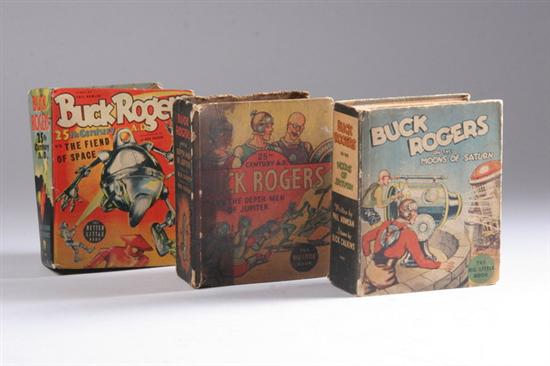 Appraisal: SEVEN BUCK ROGERS BIG LITTLE BOOKS Buck Rogers on the