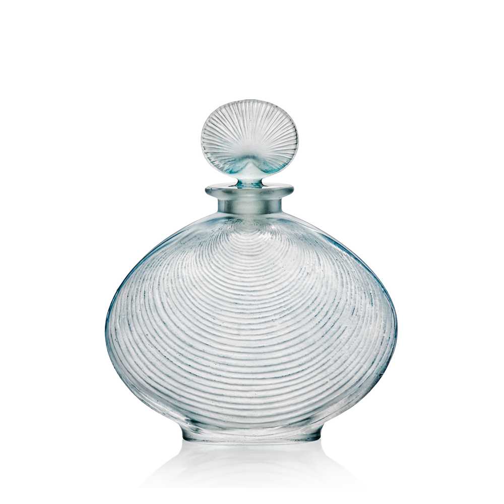 Appraisal: REN LALIQUE FRENCH - TELLINE SCENT BOTTLE NO designed clear