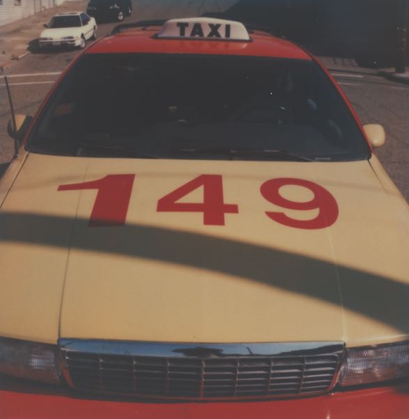 Appraisal: ANDY WARHOL AMERICAN - x Taxi Cab Original Polaroid with