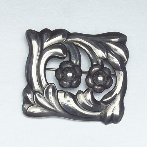 Appraisal: Georg Jensen sterling brooch Danish mark circa Approx x g