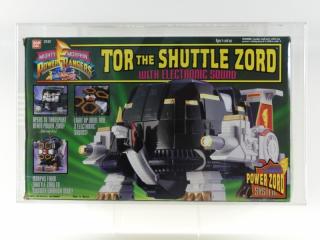 Appraisal: Bandai MMPR Tor Shuttle Zord AFA UNITED STATES TH CENTURY