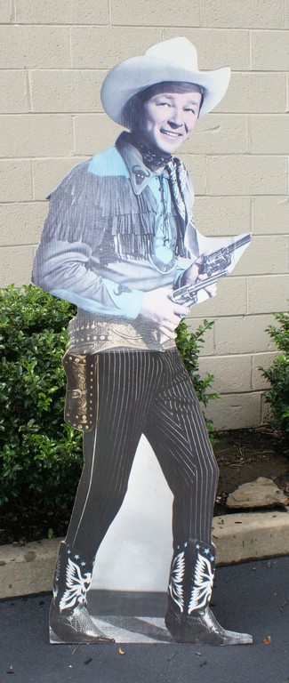 Appraisal: Roy Rogers Die Cut Life Size Theater Stand-up measuring tall