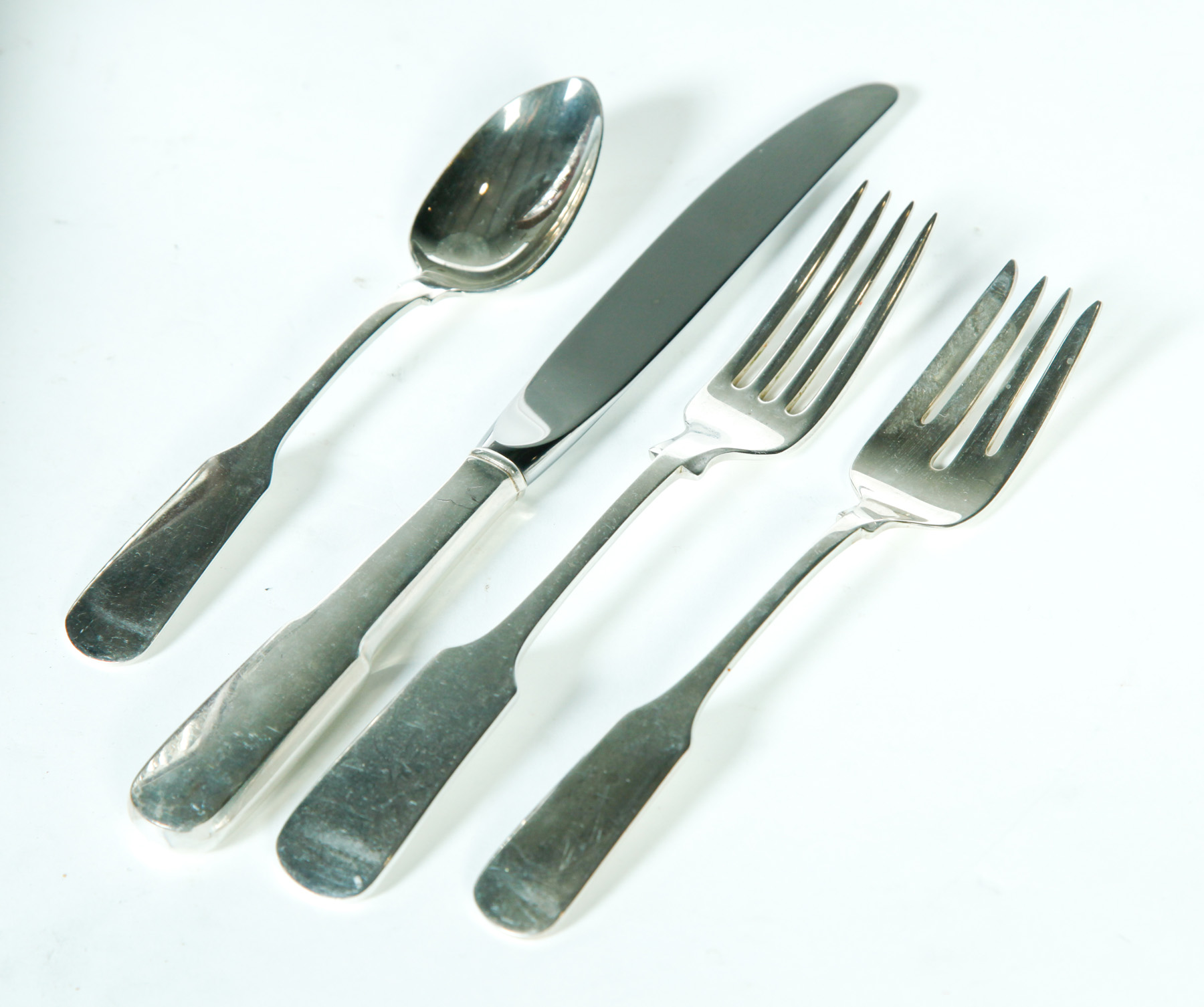 Appraisal: SET OF GORHAM STERLING FLATWARE American rd quarter- th century