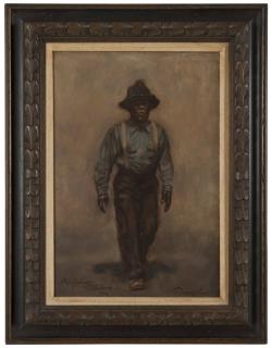 Appraisal: Harvey Dinnerstein ''Montgomery Alabama'' signed lower right Dinnerstein titled and