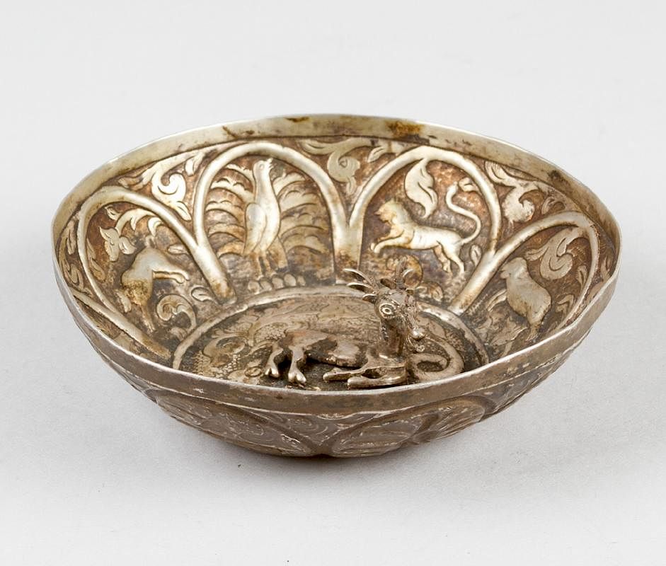 Appraisal: An Ottoman or Black Sea region silver possibly Hamam bowl