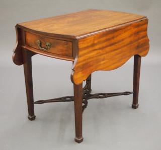 Appraisal: Philadelphia Pembroke table An th century Philadelphia Mahogany Pembroke table