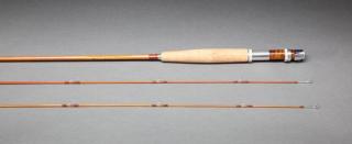 Appraisal: Three Bamboo Fly Rods Orvis Manchester VTImpregnated Wes Jordan Made