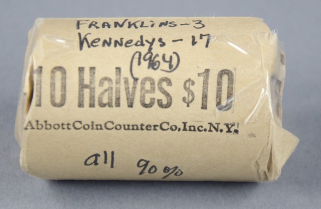 Appraisal: Mixed Half Dollar LotIncludes Franklins plus Kennedys dated Circulated grades