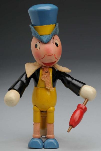 Appraisal: Ideal Walt Disney Novelty Toy Jiminy Cricket Description American Ca