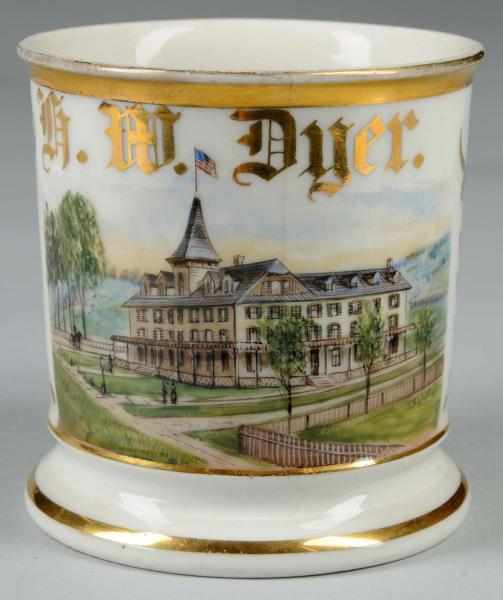 Appraisal: Hotel Shaving Mug Description Top of mug is marked H