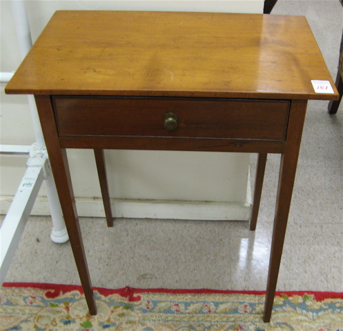 Appraisal: FEDERAL STYLE WRITING TABLE American th century having a rectangular