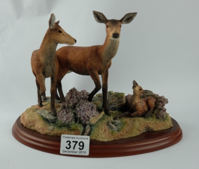 Appraisal: Border Fine Arts figure British Mammals A Red Hind Follower